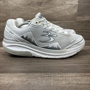 GDefy Gravity Defyer White Gray Mens US Size 10 Sneakers